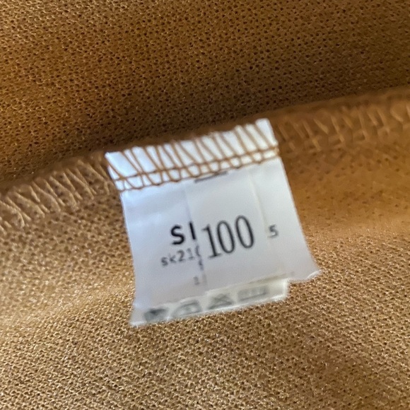 Toddler Girls Coffee Brown Open Front Overcoat Sz 3/4T​​ - Picture 6 of 8